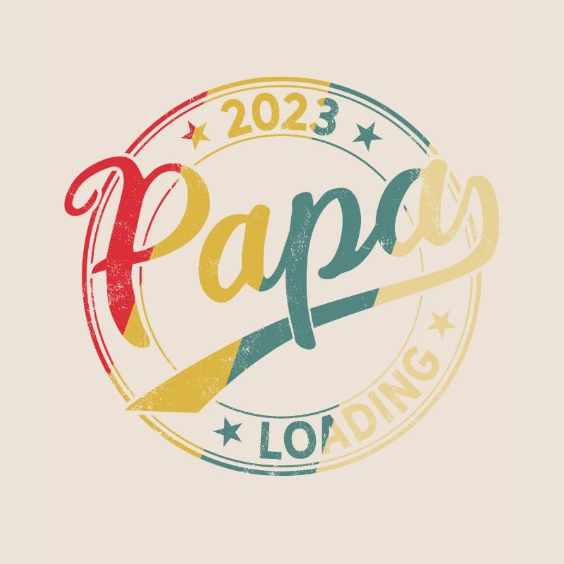 Papa 2023 loading Schwanger 2023 werdender Papa