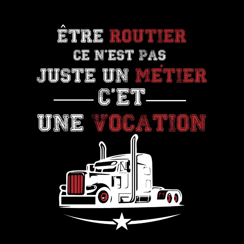 Routier vocation, cadeau chauffeur routier