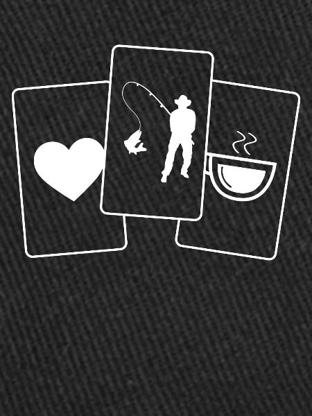Heart - Coffee - Fishing -
