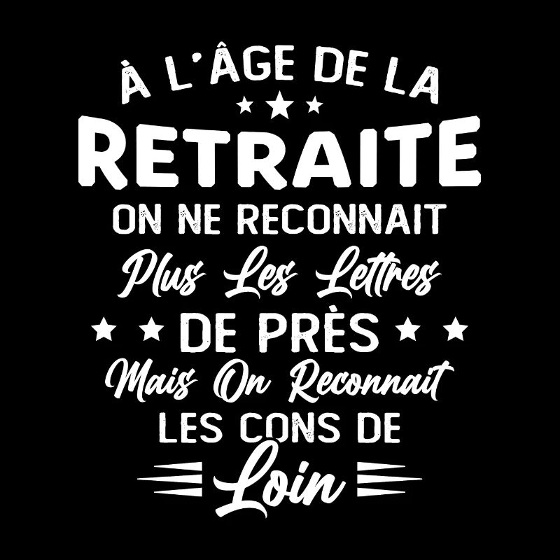 Avec l'age on reconnaît les cons de loin