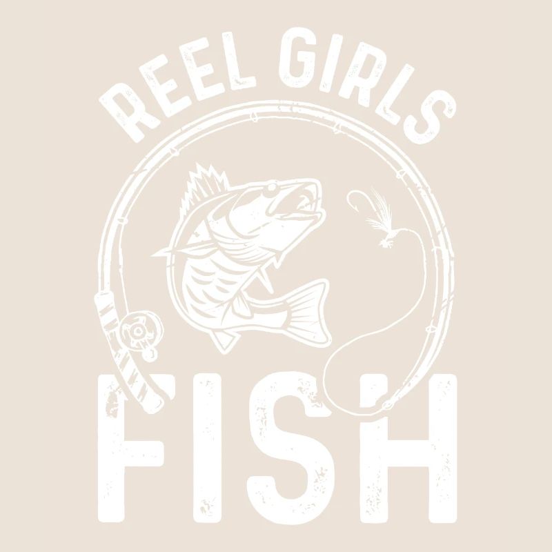 Filles de moulinet pêchant