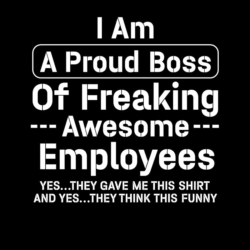Fier patron de bons employés