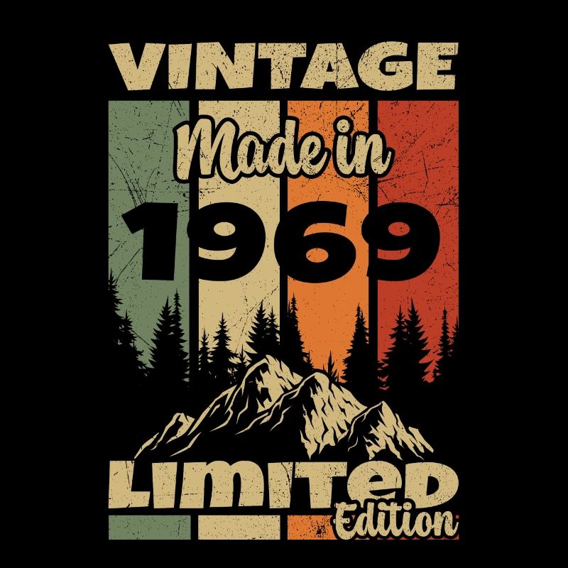 Vintage Retro 1969 Jubiläumsgeschenk 1969