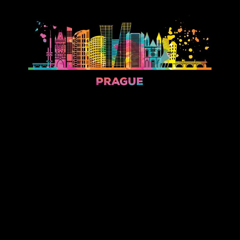 Prague skyline cityscape Prague