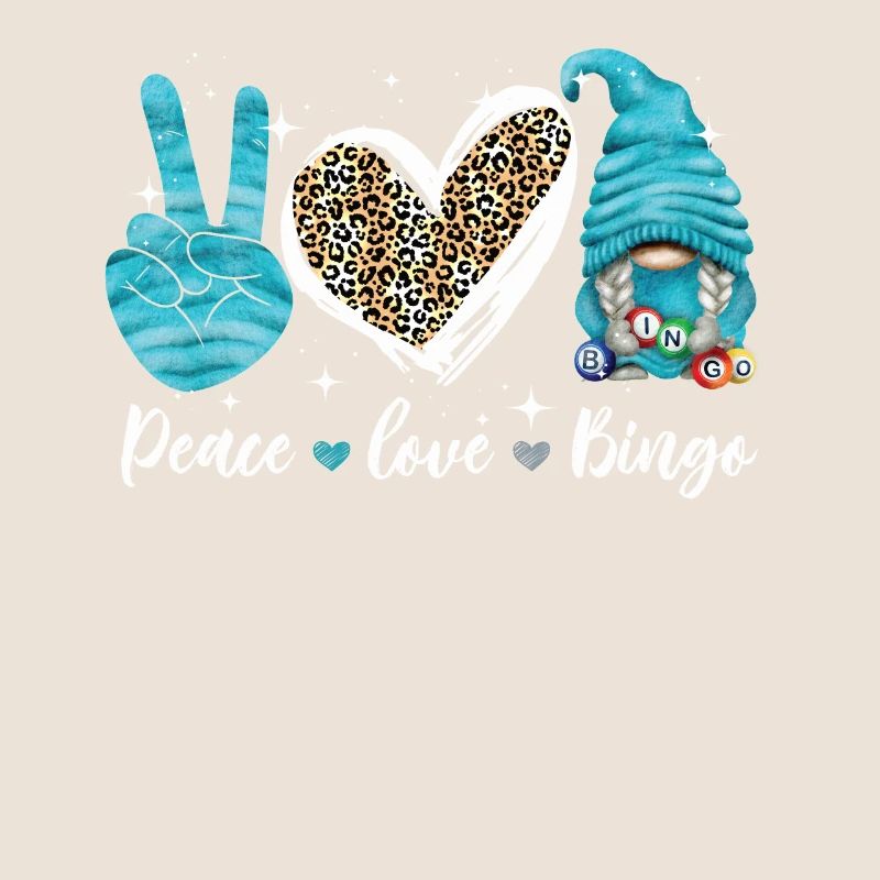 Peace Love Bingo