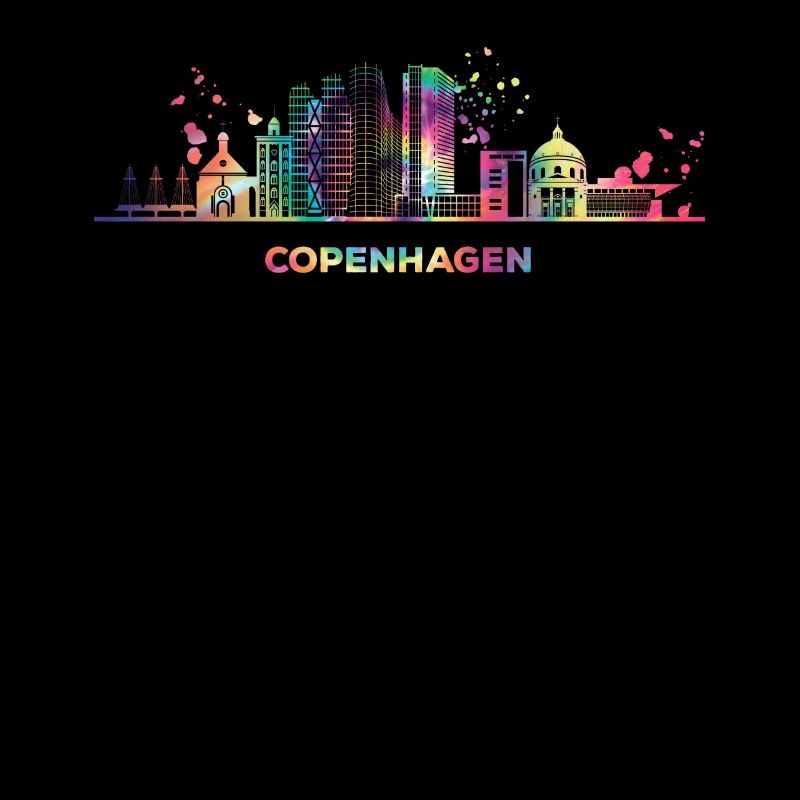 Ligne d’horizon de Copenhague Copenhague