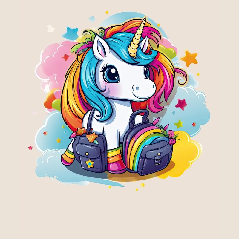 Einhorn Schulkind Einschulung Mädchen Geschenk