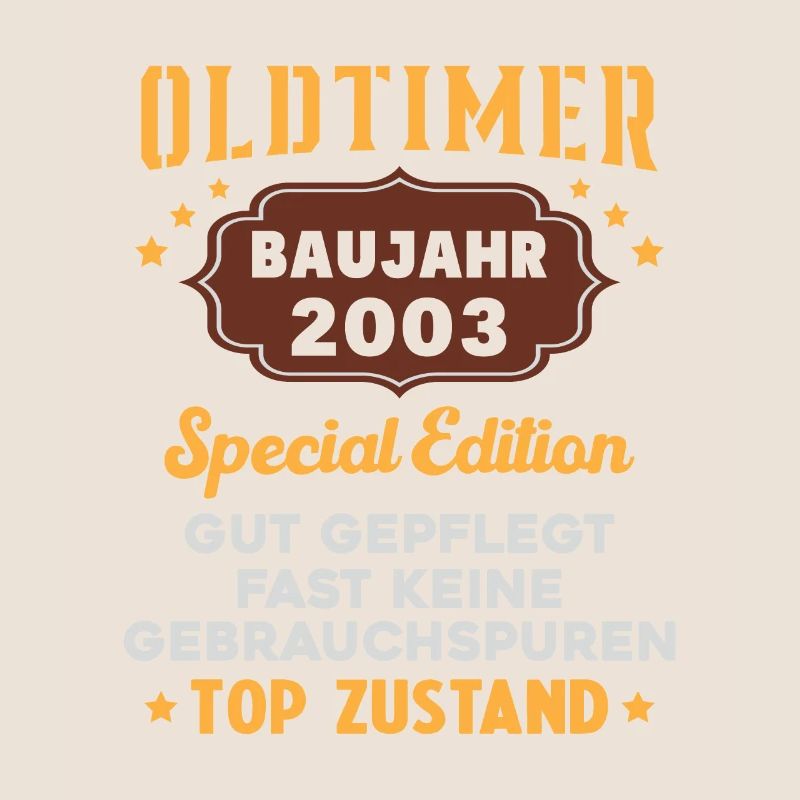 Oldtimer Baujahr 2003 Geburtstagsgeschenk