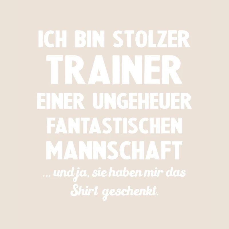 Lustiges Trainer Geschenk