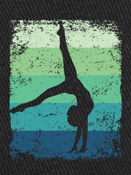 Gymnaste Gymnaste Gymnastique Rythmique Rétro