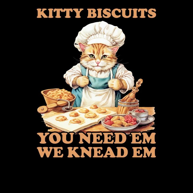 Kitty Biscuits Katze Kater Kekse Bäcker Backen