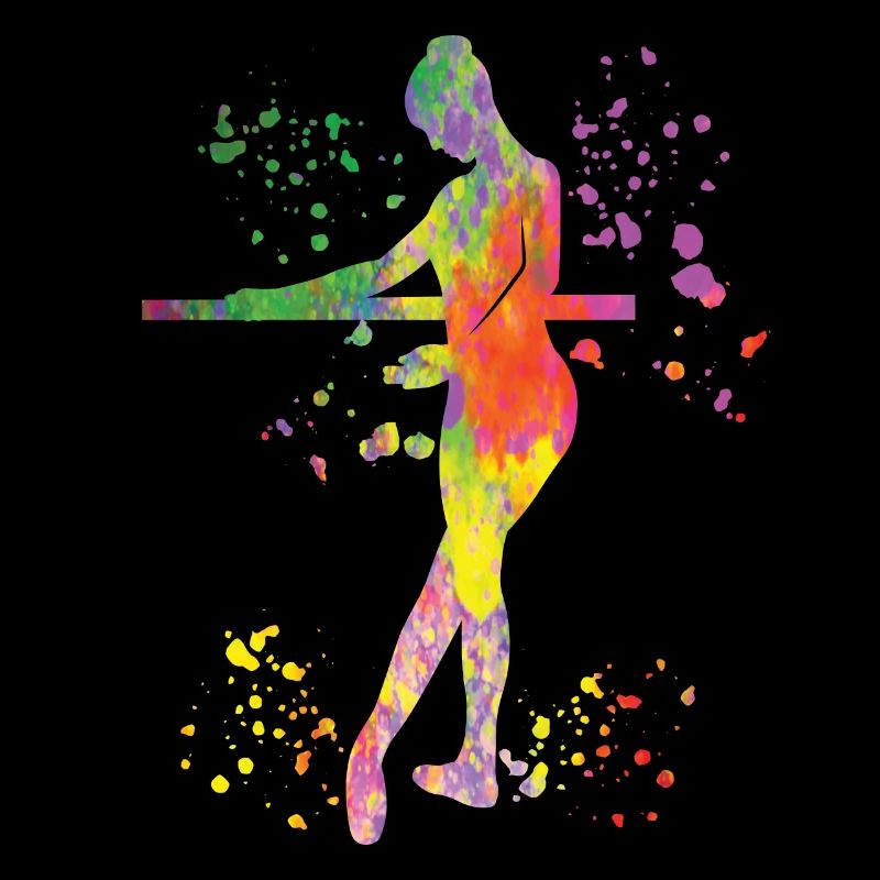 Ballet Danseuse Colorsplash Ballerina