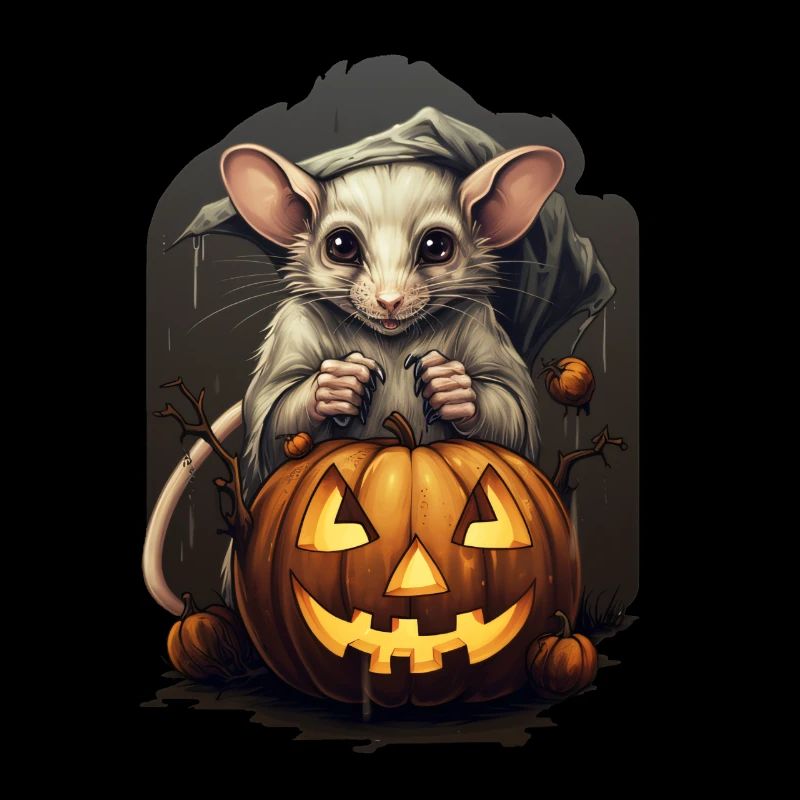 Souris Halloween