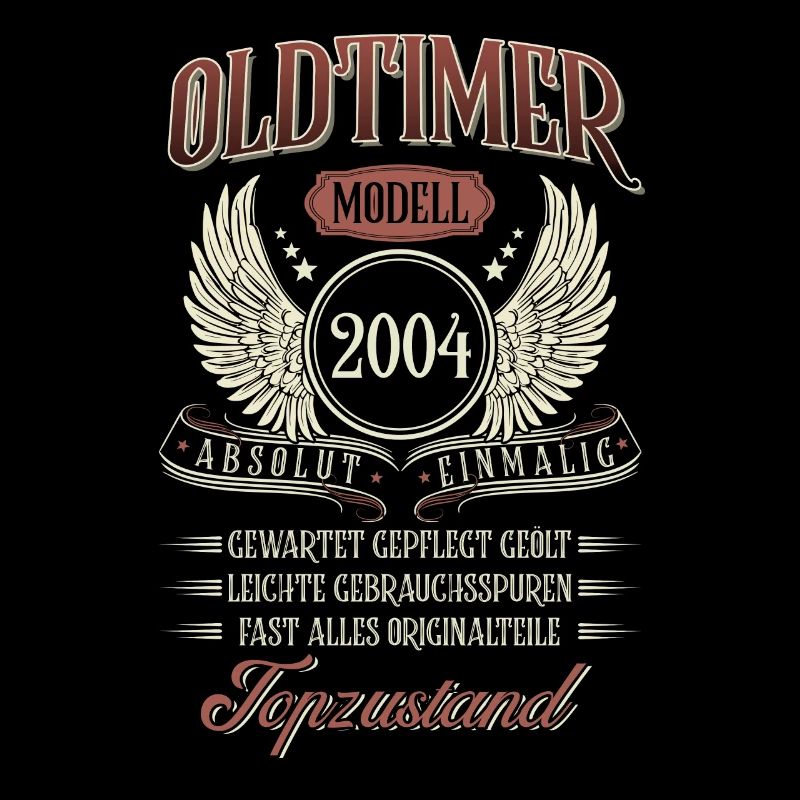 2004 Geboren Geburtstag Oldtimer
