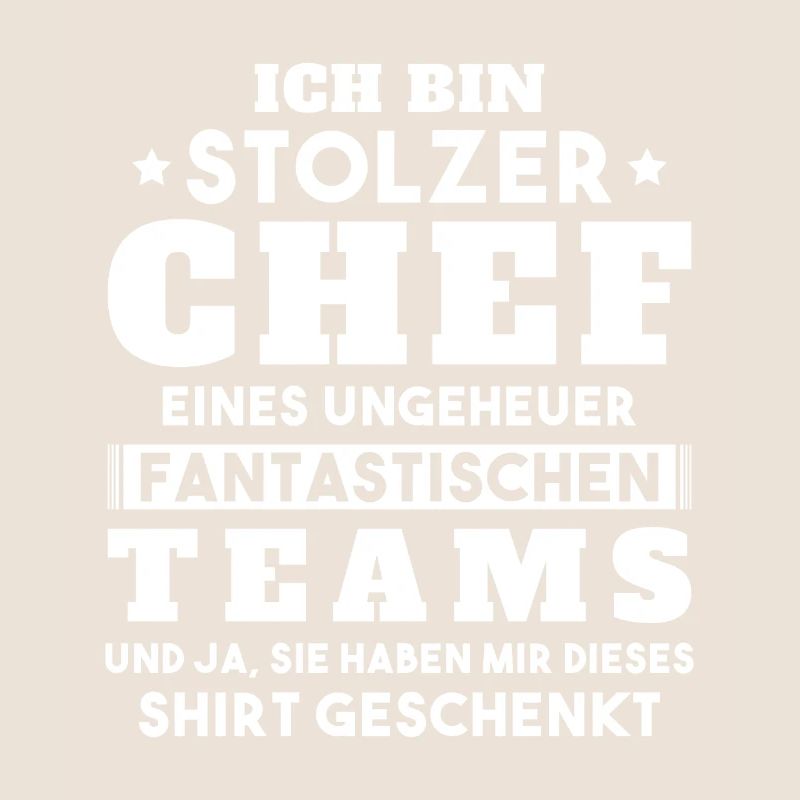 Ich bin Stolzer Chef Geschenkidee