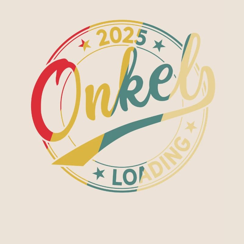 Onkel 2025 Loading Retro Werdender Onkel 2025
