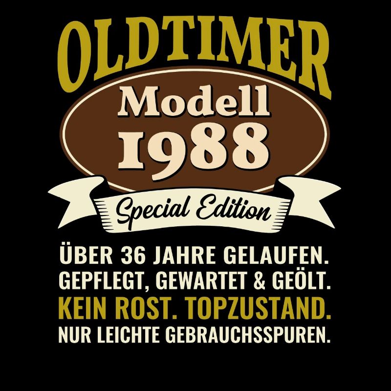 36. Geburtstag Oldtimer Modell 1988 36 Jahre