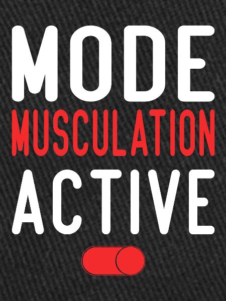 Mode Musculation Activé | Idée Cadeau