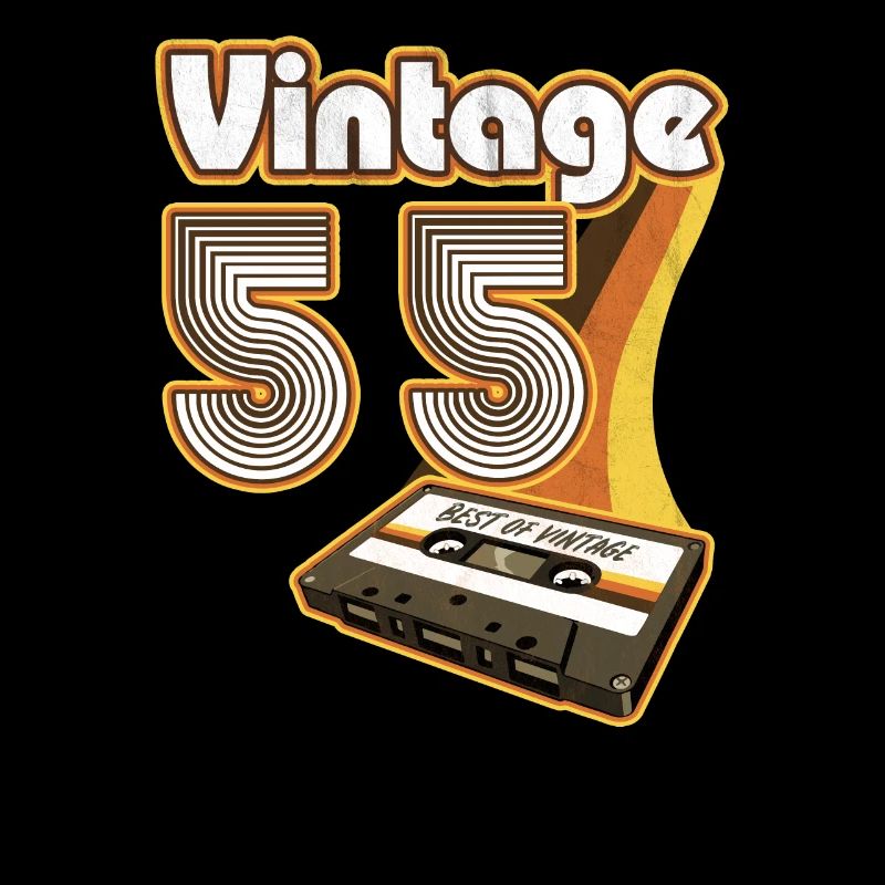 1955 Birthday born in 1955 Retro Vintage