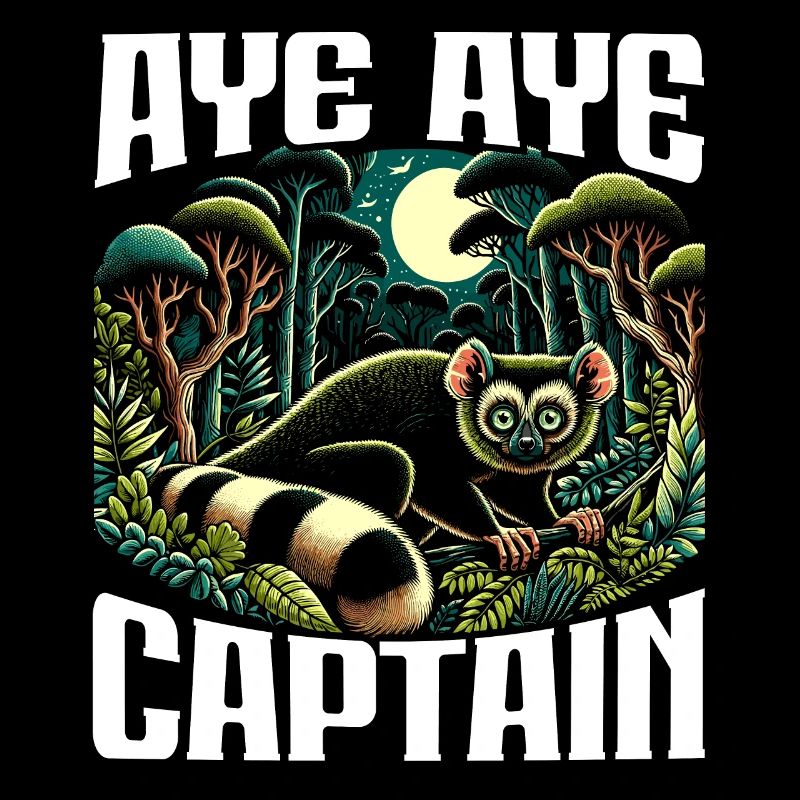 Aye Aye Lemur Süsser Affe Madagaskar