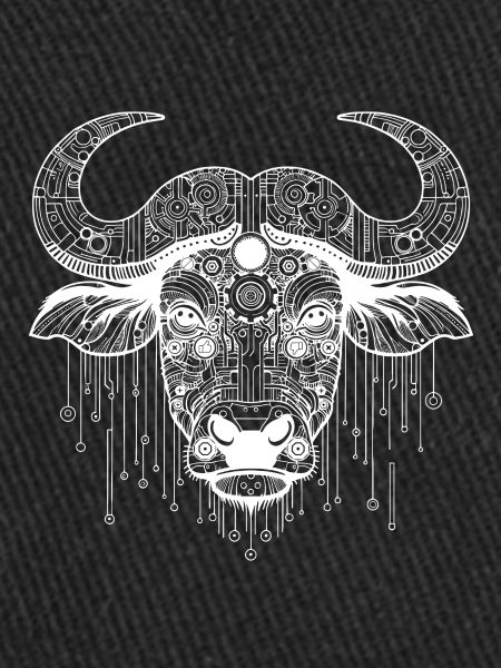 Biomechanical Buffalo - White Design