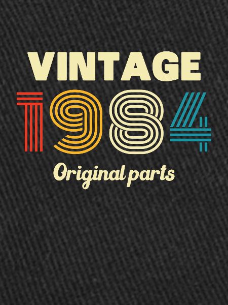 Vinatge 1984 Birthday Gift