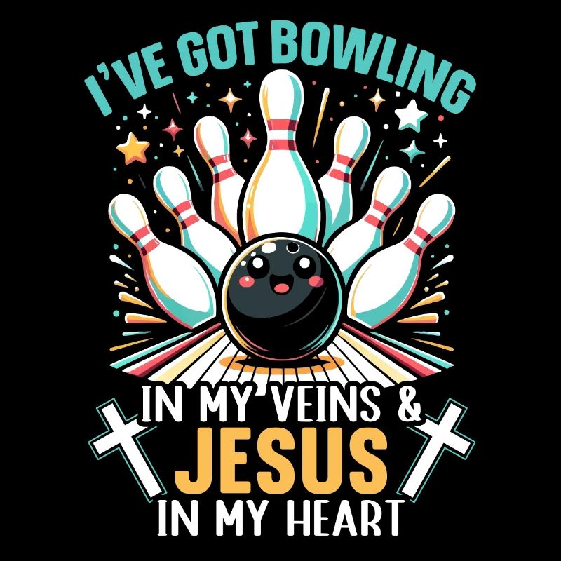 Lustige Bowlingkugel-bowlingbahn-splinte Sport