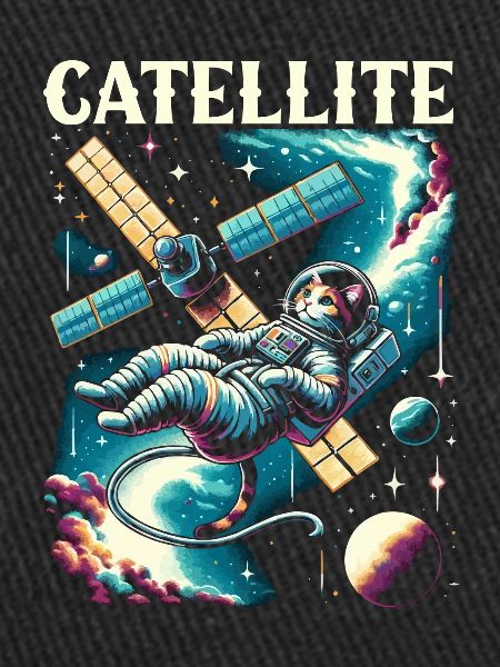 Chat cosmonaute astronaute