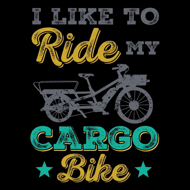J’aime faire du vélo cargo Cargobike