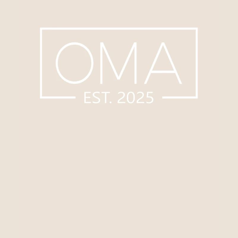 Oma est. 2025 Großmutter 2025 Werdende Oma 2025