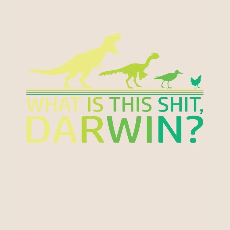 Drôle d’évolution Dino dinosaure Darwin T-Rex