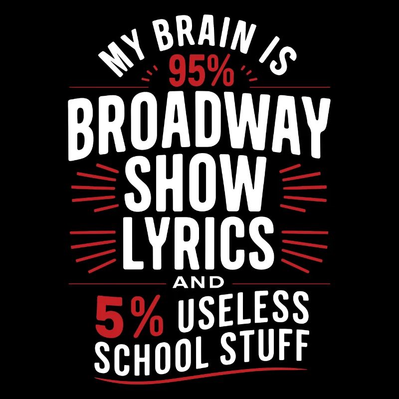 My Brain is 95% Prozent Broadway Show Lyrics 5% Us