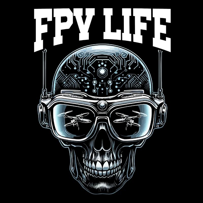 Pilote de drone FPV, télécommande