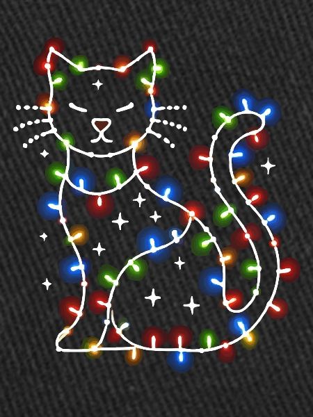 Fête de Noël des chats