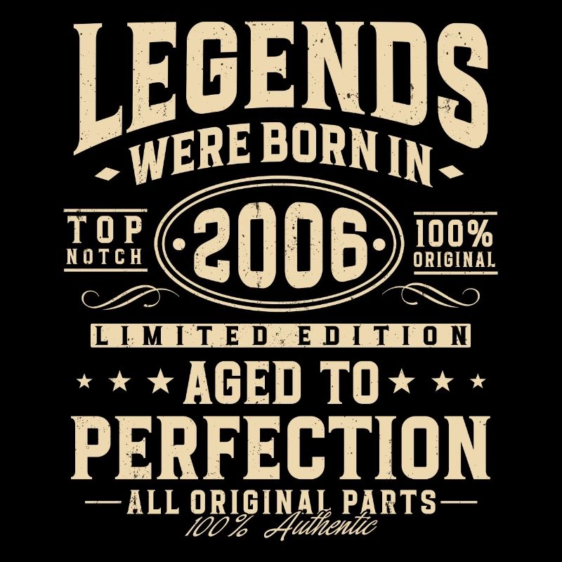 Legends were born in 2006