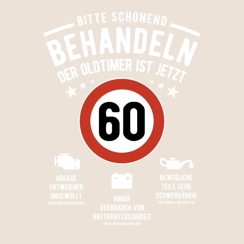Oldtimer schonend behandeln - 60. Geburtstag