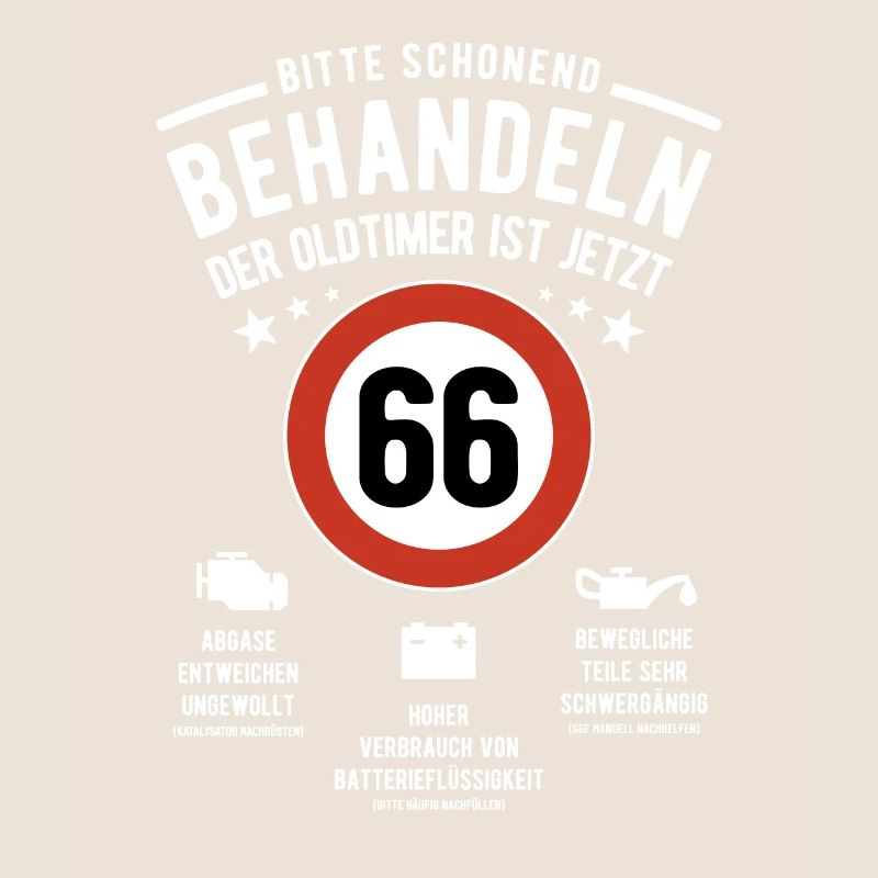 Oldtimer schonend behandeln - 66. Geburtstag