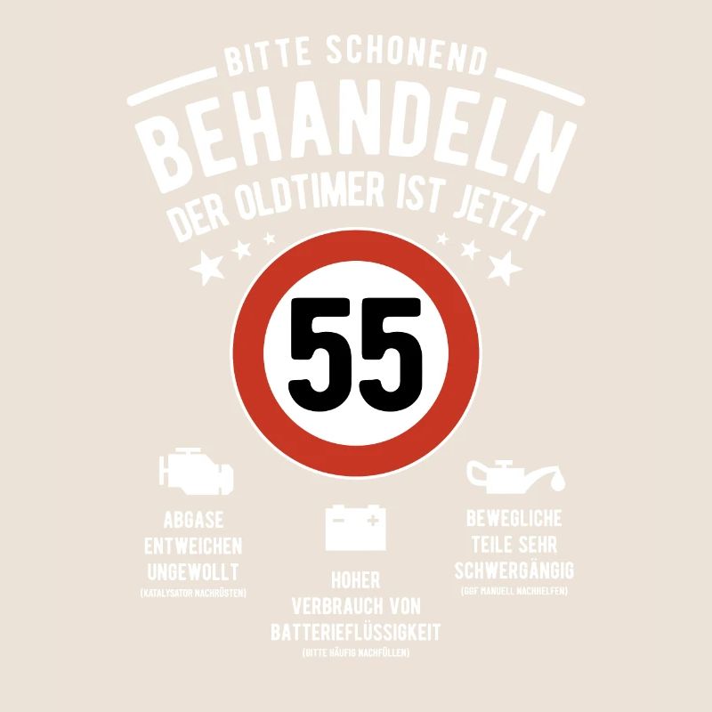 Oldtimer schonend behandeln - 55. Geburtstag