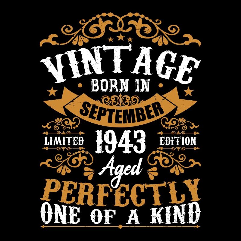 1943 September 1943 Gift 81st Anniversary 1943