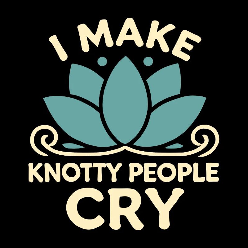 I Make Knotty People Cry Funny Massage Therapist H