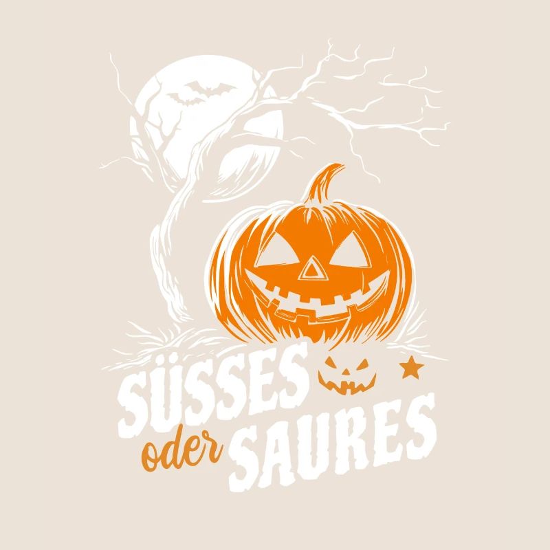 Halloween Kürbis - Süßes oder Saures