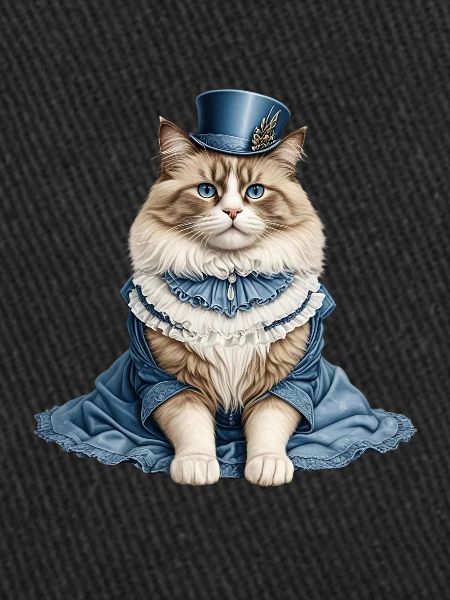 Beautiful lady cat