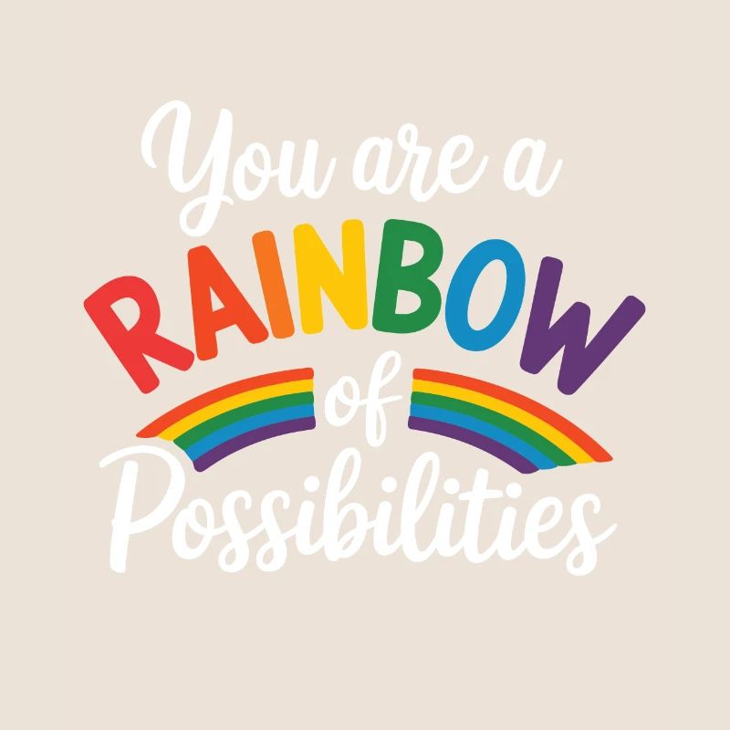 Vous êtes un arc-en-ciel de possibilités Enseignant Empower