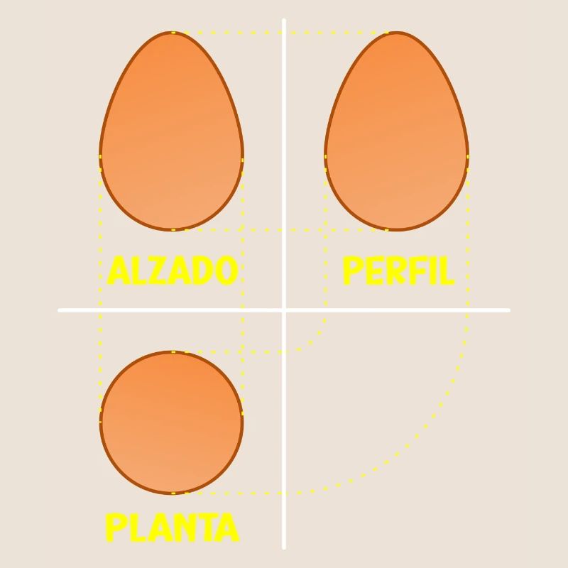 Dihedral egg system for architects