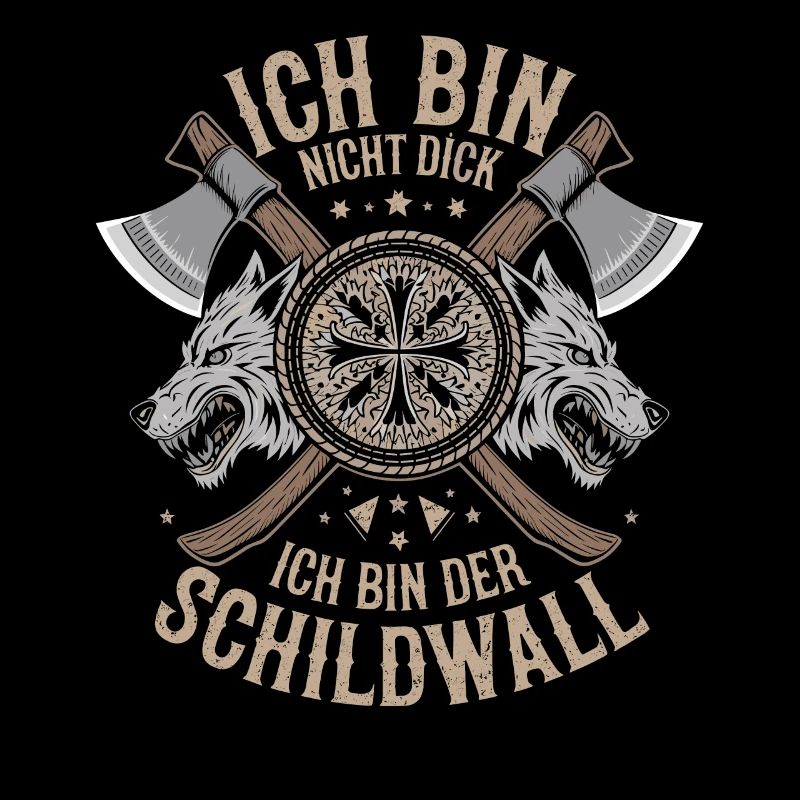 Je ne suis pas gros, je suis le mur de bouclier Viking