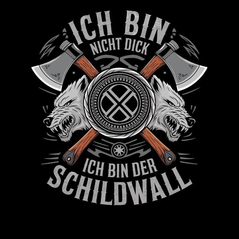 Je ne suis pas gros, je suis le mur de bouclier Viking