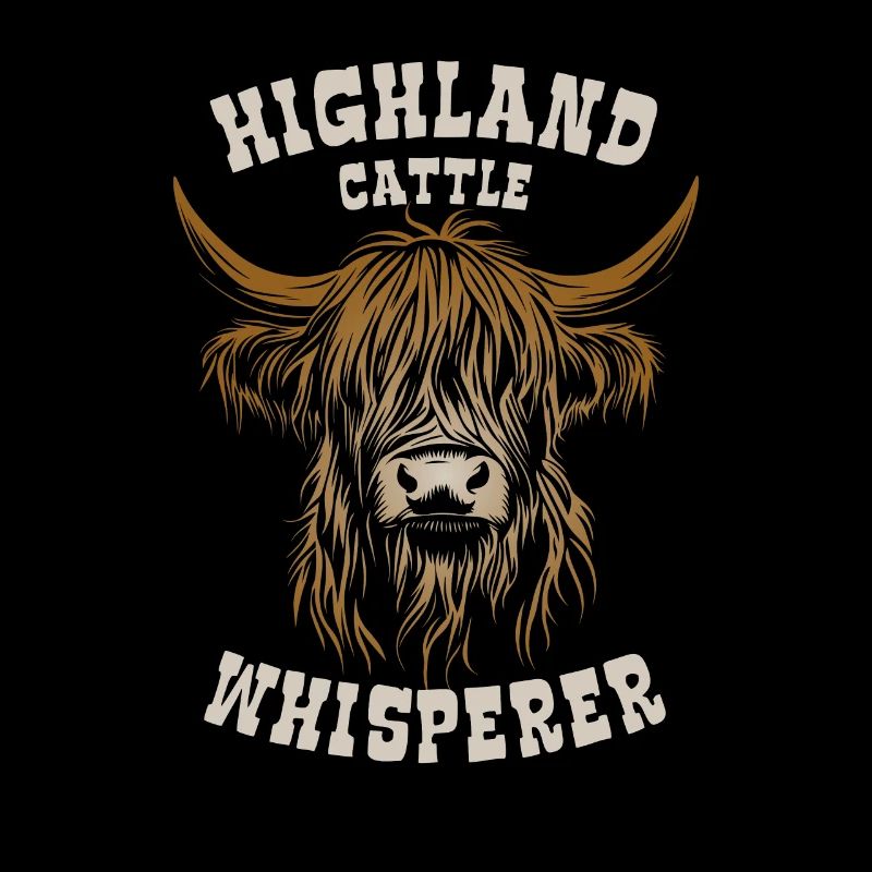 Highland Cattle Whisperer - Vache - Cadeau