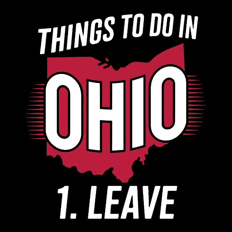 Things to do in Ohio 1. Leave Funny Ohio Meme