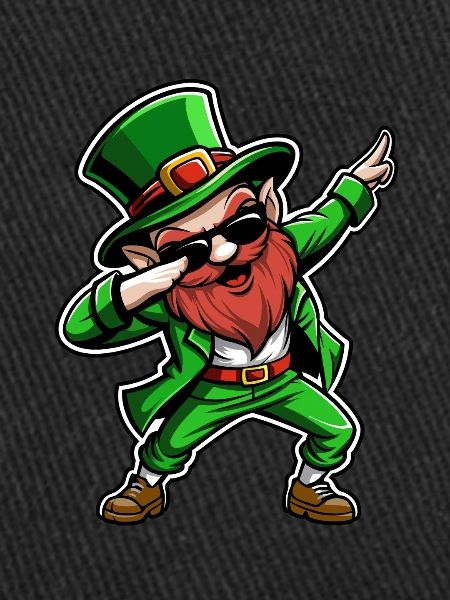 Dabbing Leprechaun - Saint-Patrick - Irlande