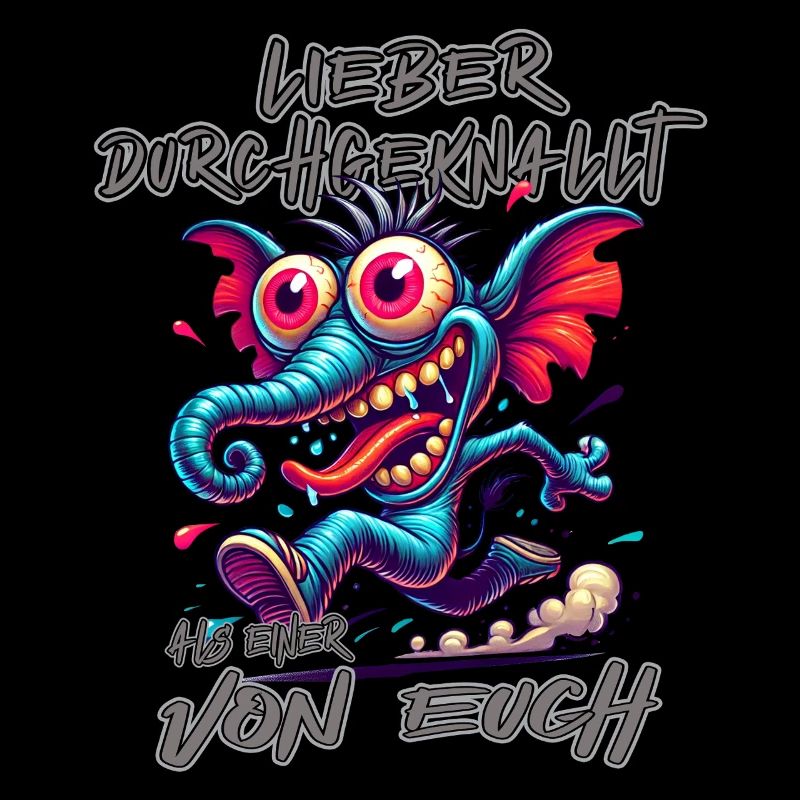 Lieber durchgeknallt als einer von euch – Elefant